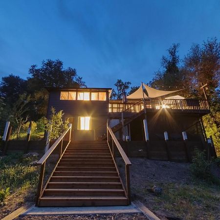 Rivers Breeze Relaxing Riverside Cabin With Private Suite Kayaks Healdsburg Eksteriør billede