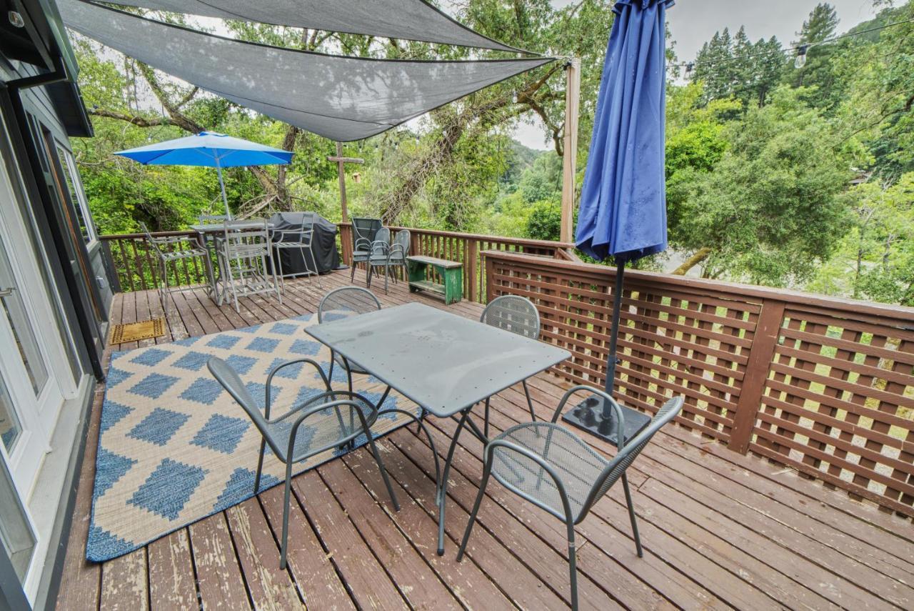 Rivers Breeze Relaxing Riverside Cabin With Private Suite Kayaks Healdsburg Eksteriør billede
