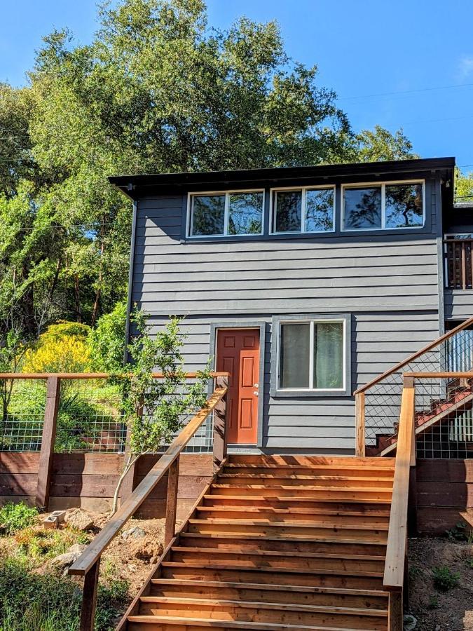 Rivers Breeze Relaxing Riverside Cabin With Private Suite Kayaks Healdsburg Eksteriør billede