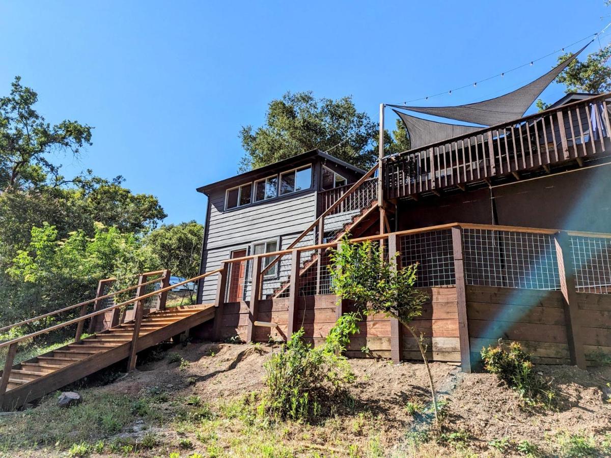 Rivers Breeze Relaxing Riverside Cabin With Private Suite Kayaks Healdsburg Eksteriør billede